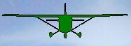 Cessna 150 head on